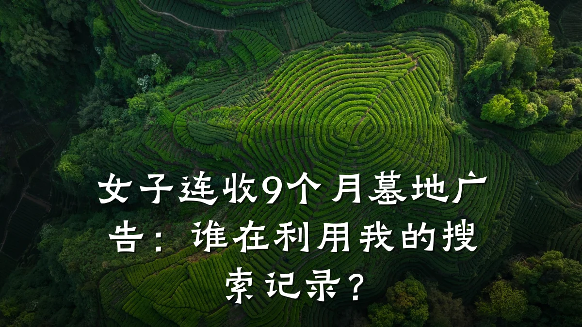 女子连收9个月墓地广告:谁在利用我的搜索记录?