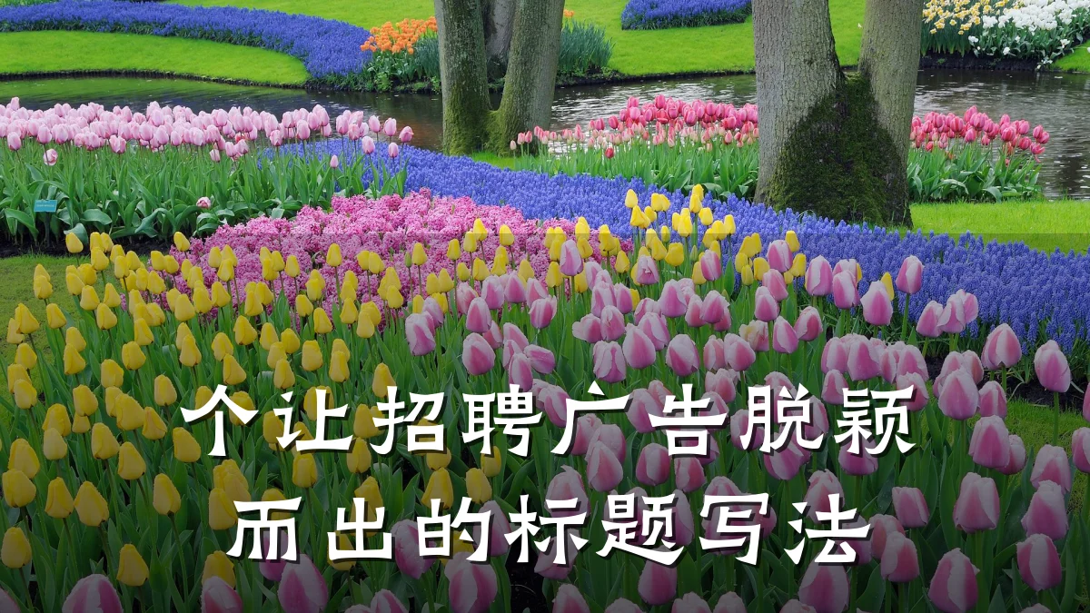 个让招聘广告脱颖而出的标题写法
