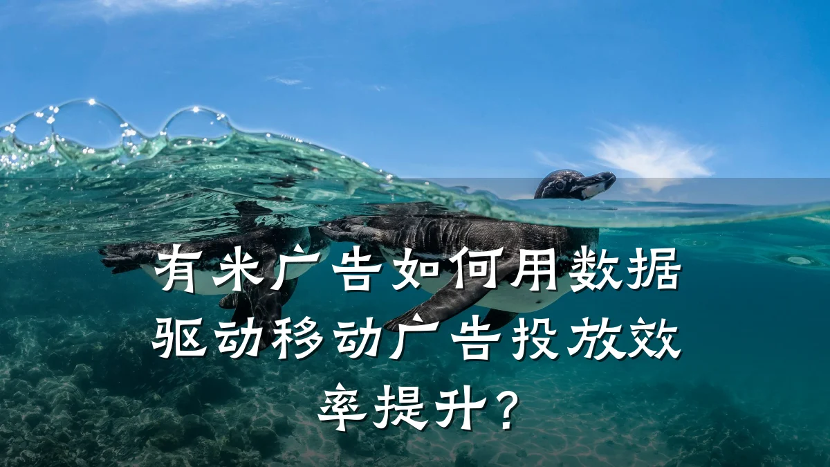 有米广告如何用数据驱动移动广告投放效率提升？