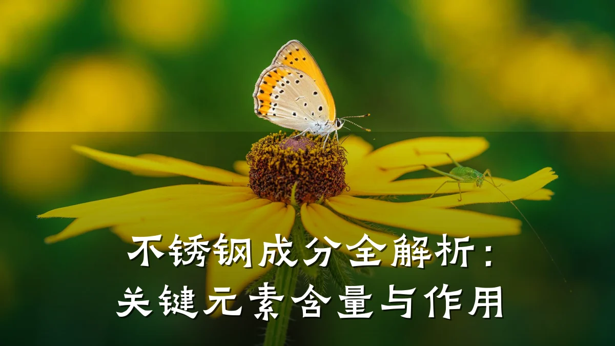 不锈钢成分全解析：关键元素含量与作用