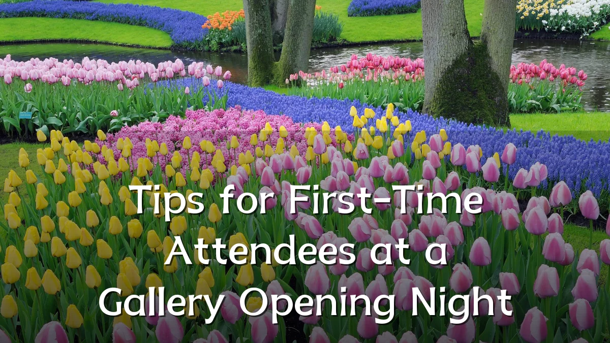 Tips for First-Time Attendees at a Gallery Opening Night