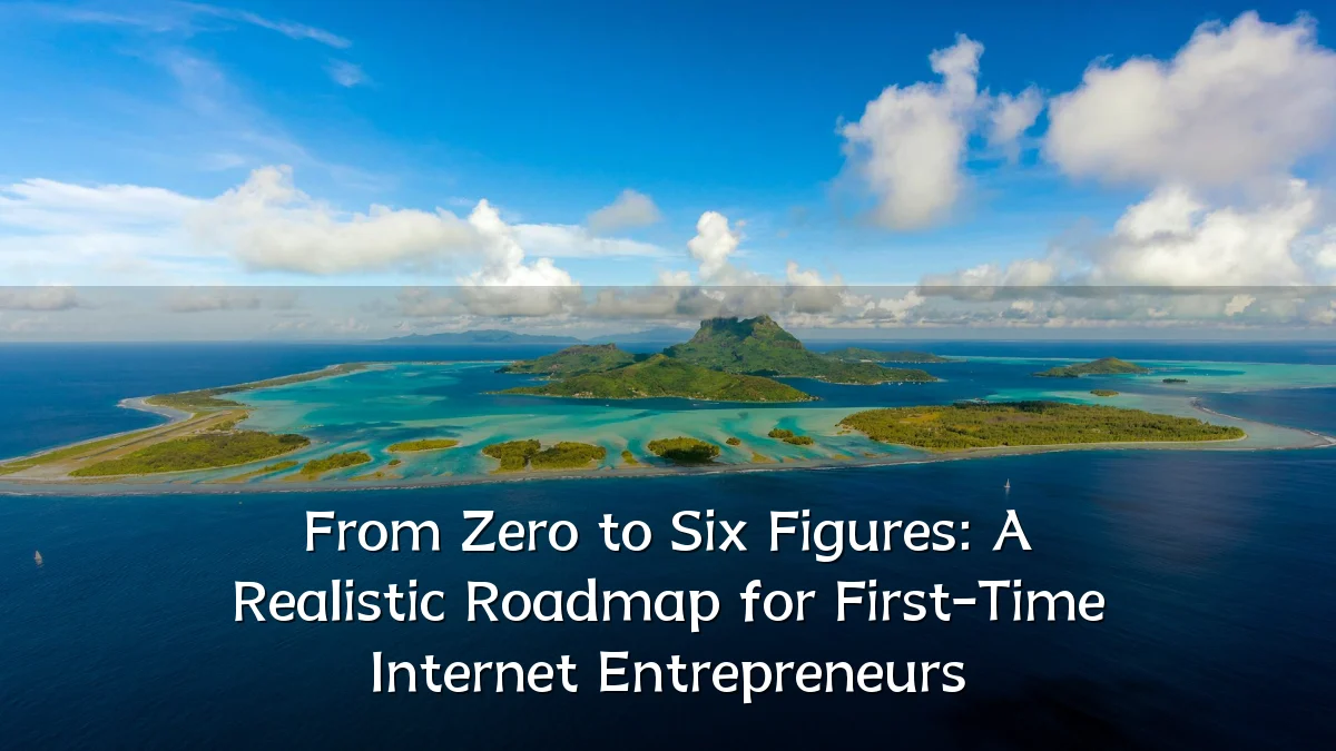 From Zero to Six Figures: A Realistic Roadmap for First-Time Internet Entrepreneurs